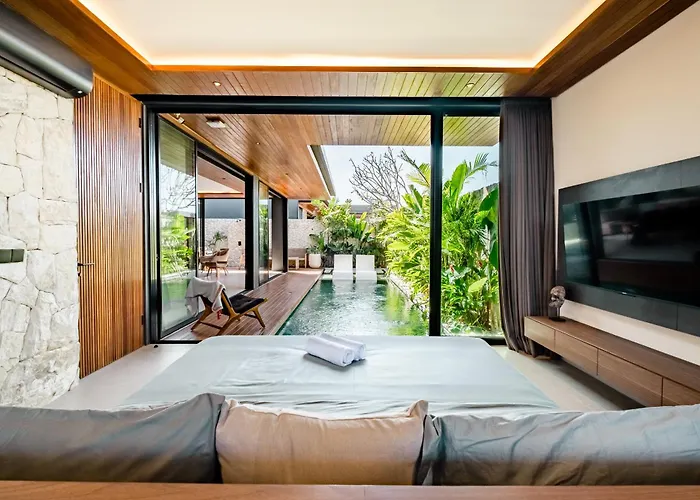 ヴィラ The Heights Melasti Luxury 2 Bedroom With Pool ウンガサン